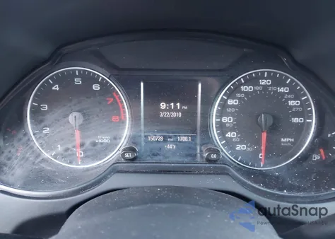 2011 Audi Q5 3.2 Premium Plus from USA, damaged, VIN WA1DKAFP9BA025170